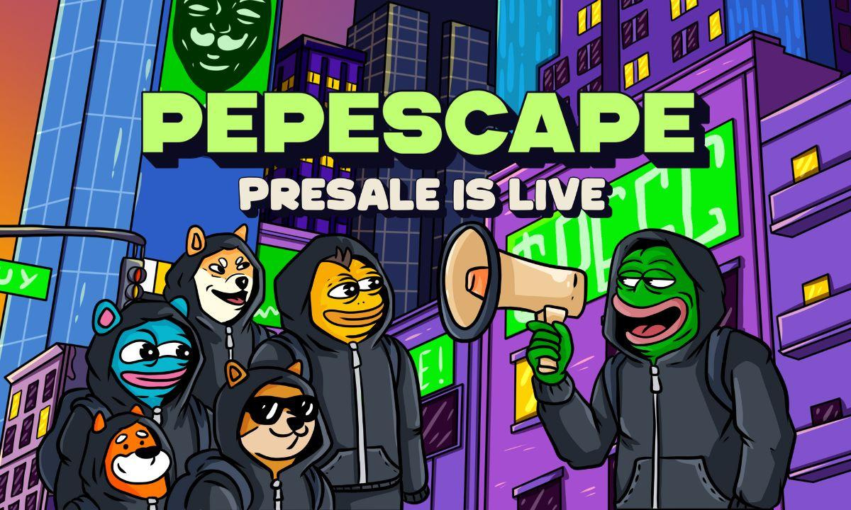 PEPESCAPE launches crypto presale