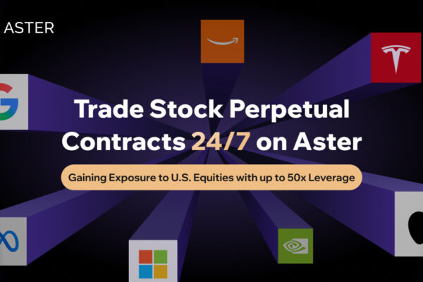 Aster launched a new asset type on Aster Pro: stock perpetual contracts.