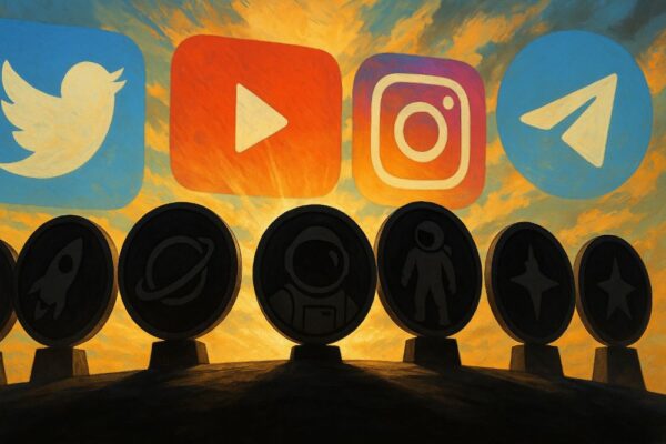 6 Altcoins Dominating Social Media Buzz Right Now