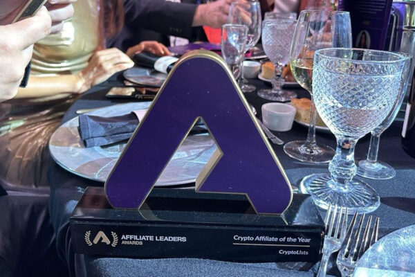 CryptoLists.com recognised as “Crypto Affiliate of the Year” at SBC’s Affiliate Leaders Awards 2025