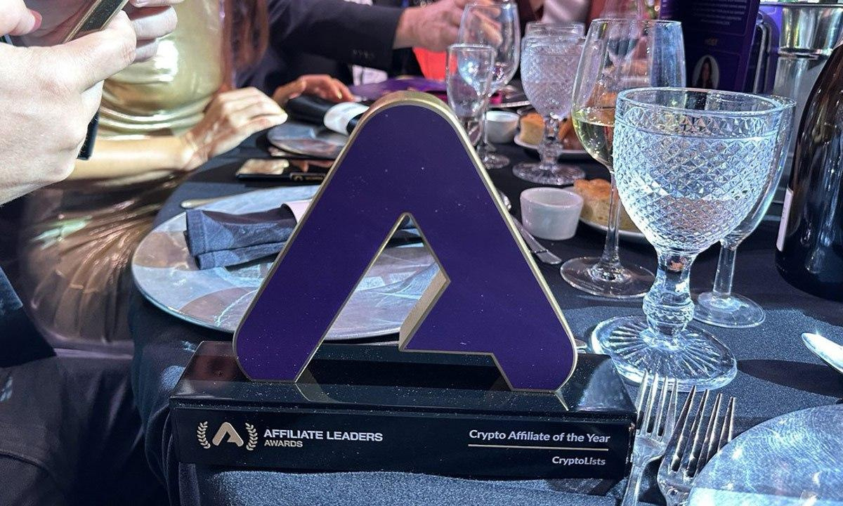 CryptoLists.com recognised as “Crypto Affiliate of the Year” at SBC’s Affiliate Leaders Awards 2025