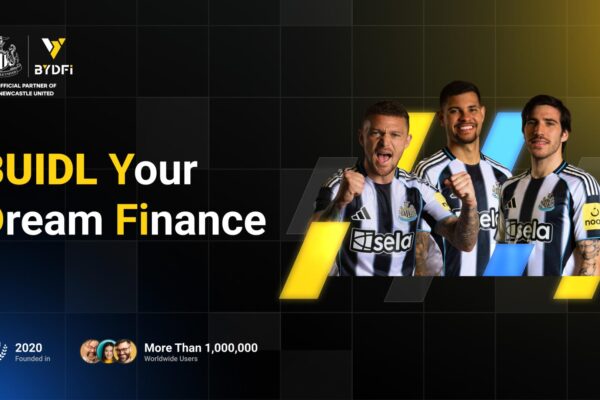 BYDFi Highlights 'BUIDL' ethos during Newcastle United match against Arsenal