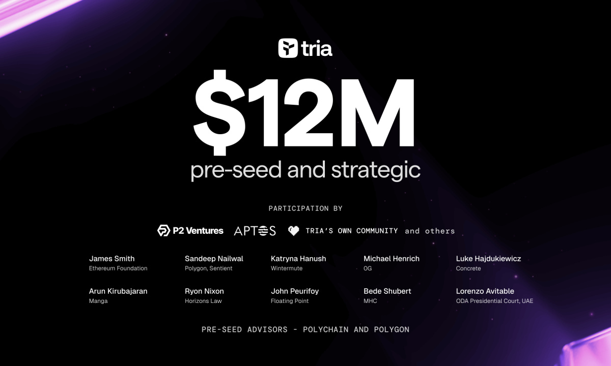 Tria raises $12M, becomes the leading self-custodial neobank