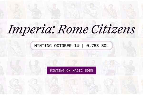 Rome Launches Its Genesis NFT Collection “Imperia”