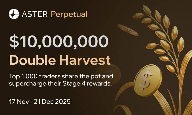 Aster Launches Stage 4 Airdrop and $10M Trading Competition