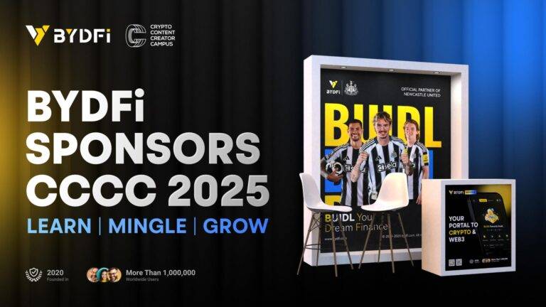 BYDFi Joins CCCC Lisbon 2025 as Sponsor