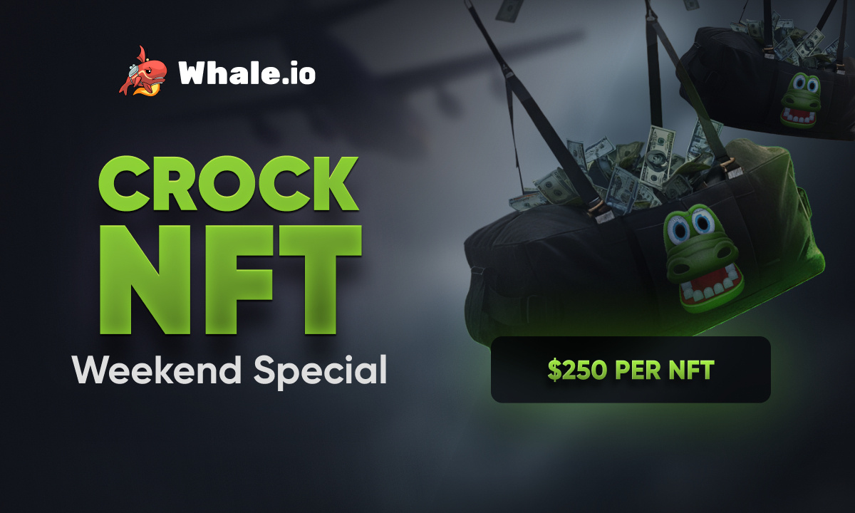 Whale.io Launches Weekend Sale Campaign for Crock Dentist NFTs