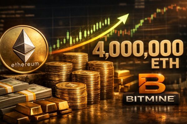 Bitmine tops 4M ETH as Ethereum treasury strategy accelerates