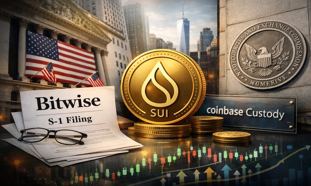 Bitwise files with SEC to launch first US spot Sui ETF
