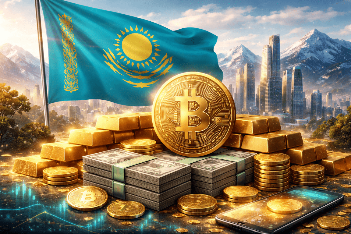 Kazakhstan allocates $350M of reserves for crypto investment