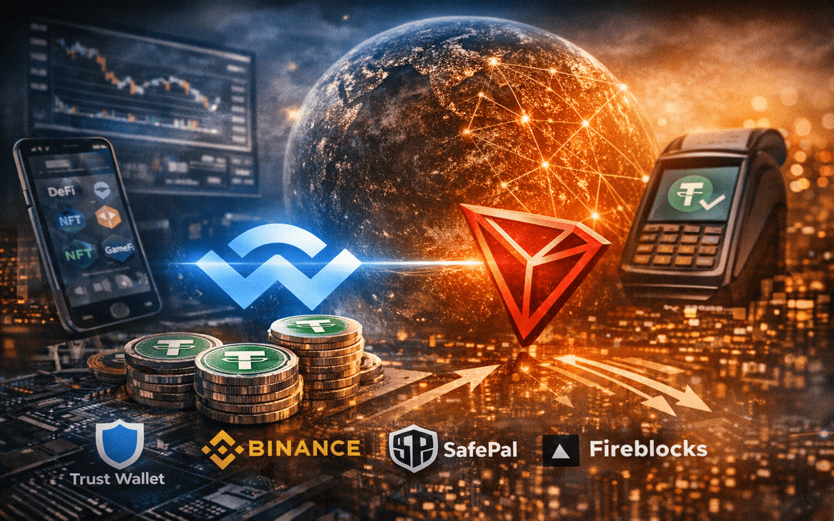WalletConnect integrates TRON for stablecoin payments and TRC-20 transfers across wallets and DeFi platforms