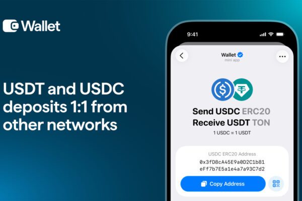 Wallet in Telegram Launches Cross Chain Deposits in Self Custodial TON Wallet
