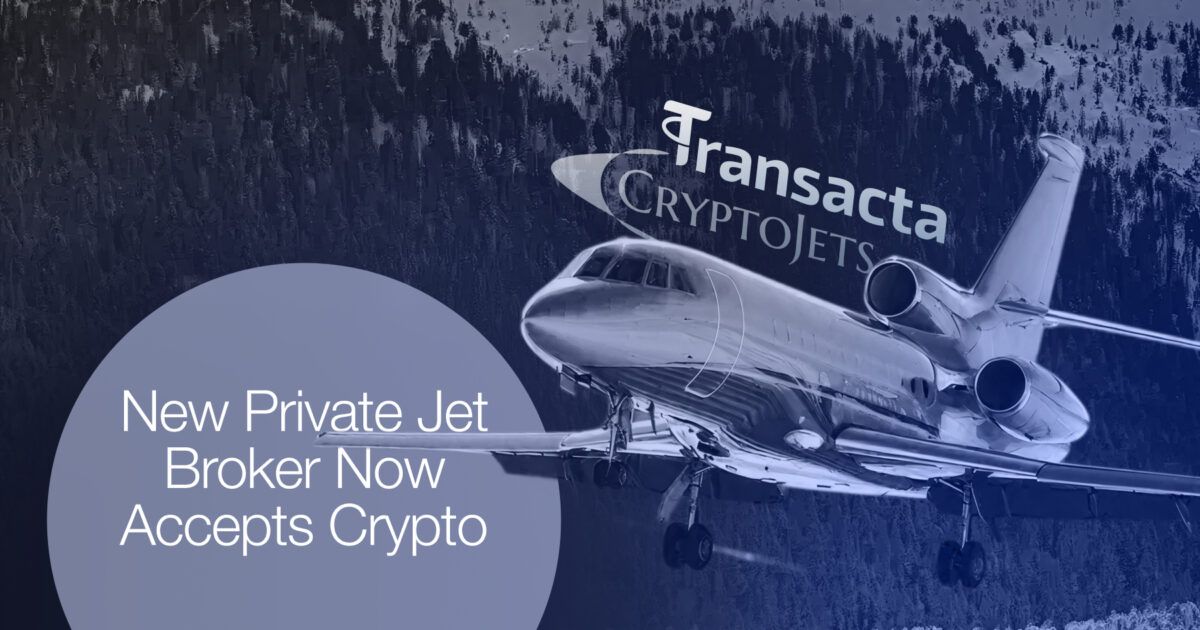 Transacta Partners with CryptoJets
