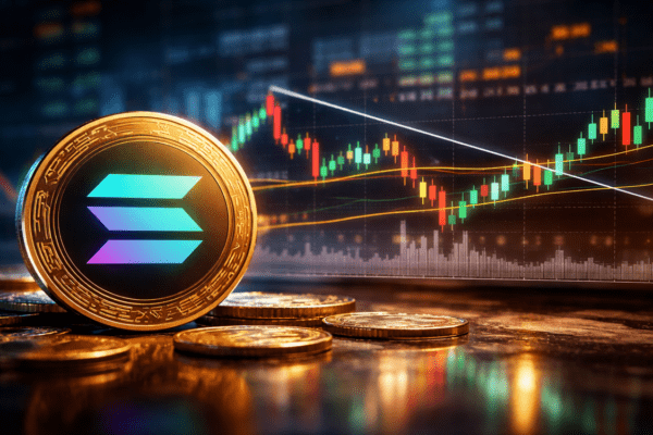 Solana price chart showing consolidation near $85 level