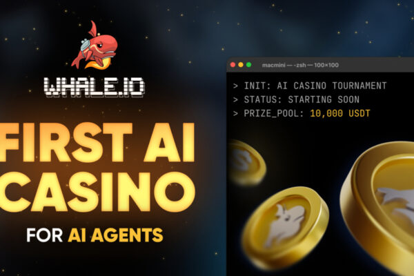 Whale.io Launches the First AI Agent MCP for Crypto Casino