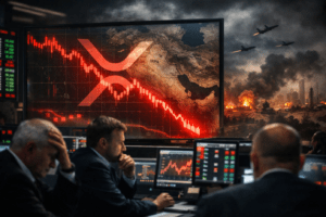 XRP ETFs outflows as financial markets react to the war in Iran